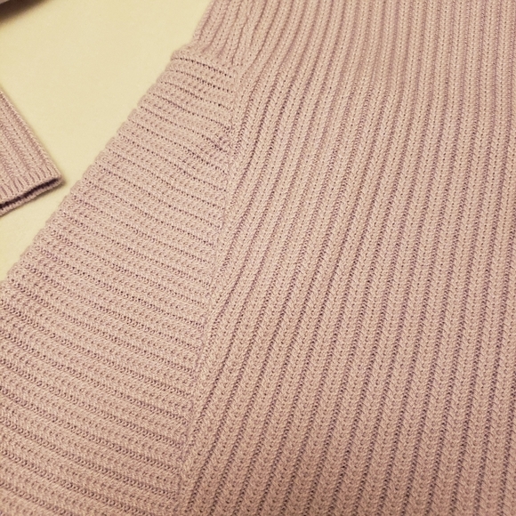 J. Jill Lilac Purple Ribbed Sweater Size XS - Picture 5 of 11